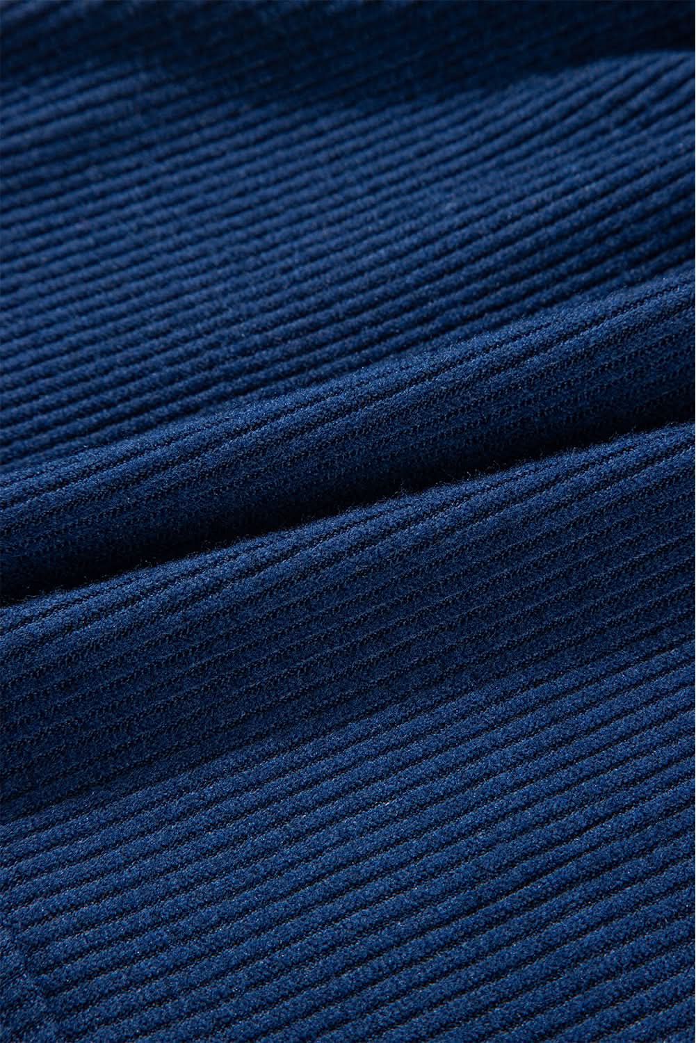 Navy blue cropped hoodie set - Love Salve